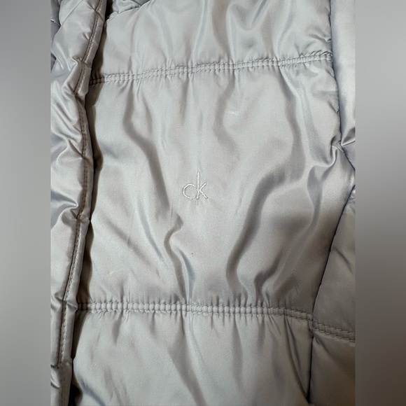 CALVIN KLEIN Kids' Big Girls SZ Large 12- 14 Aerial Jacket Gray Color - Picture 15 of 15